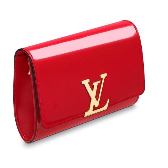 Louis vuitton lipstick red Chain Louise PM handbag bag - Picture 2 of 8